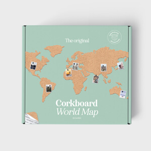 Suck Uk Corkboard Map